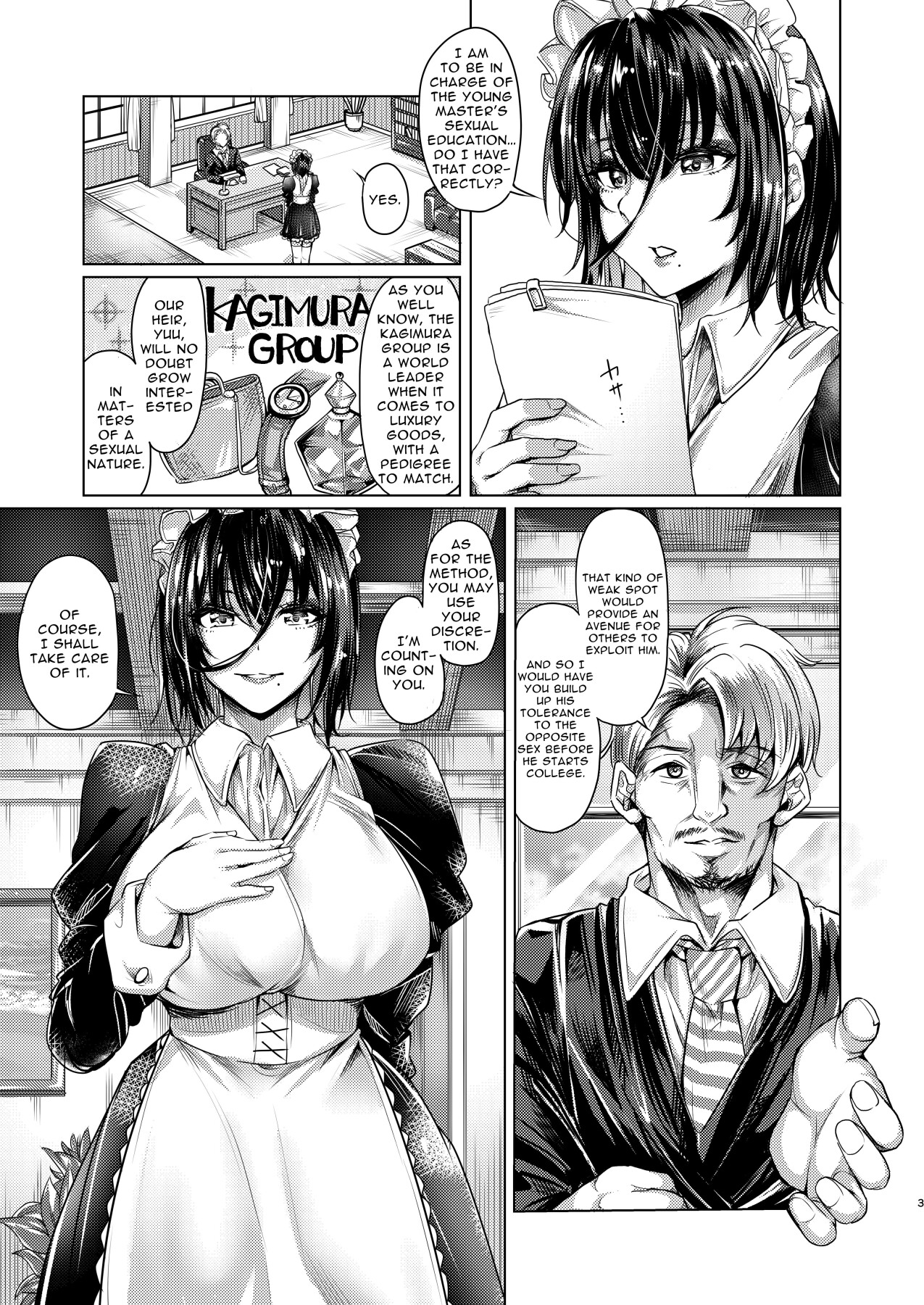 Hentai Manga Comic-Shota's Maid.-Read-2